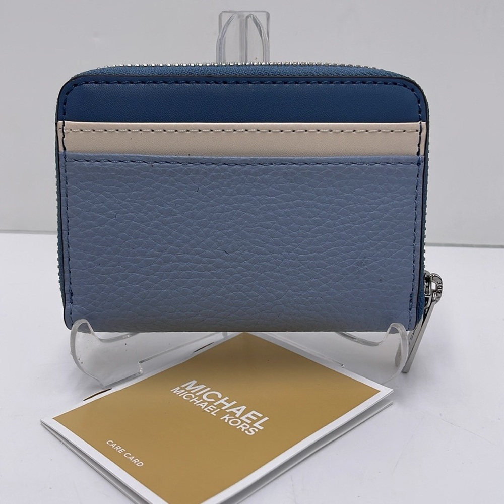 Michael Kors Jet Set Travel Medium Zip Around Color-Block Wallet Card Case
 NWT - Picture 5 of 16